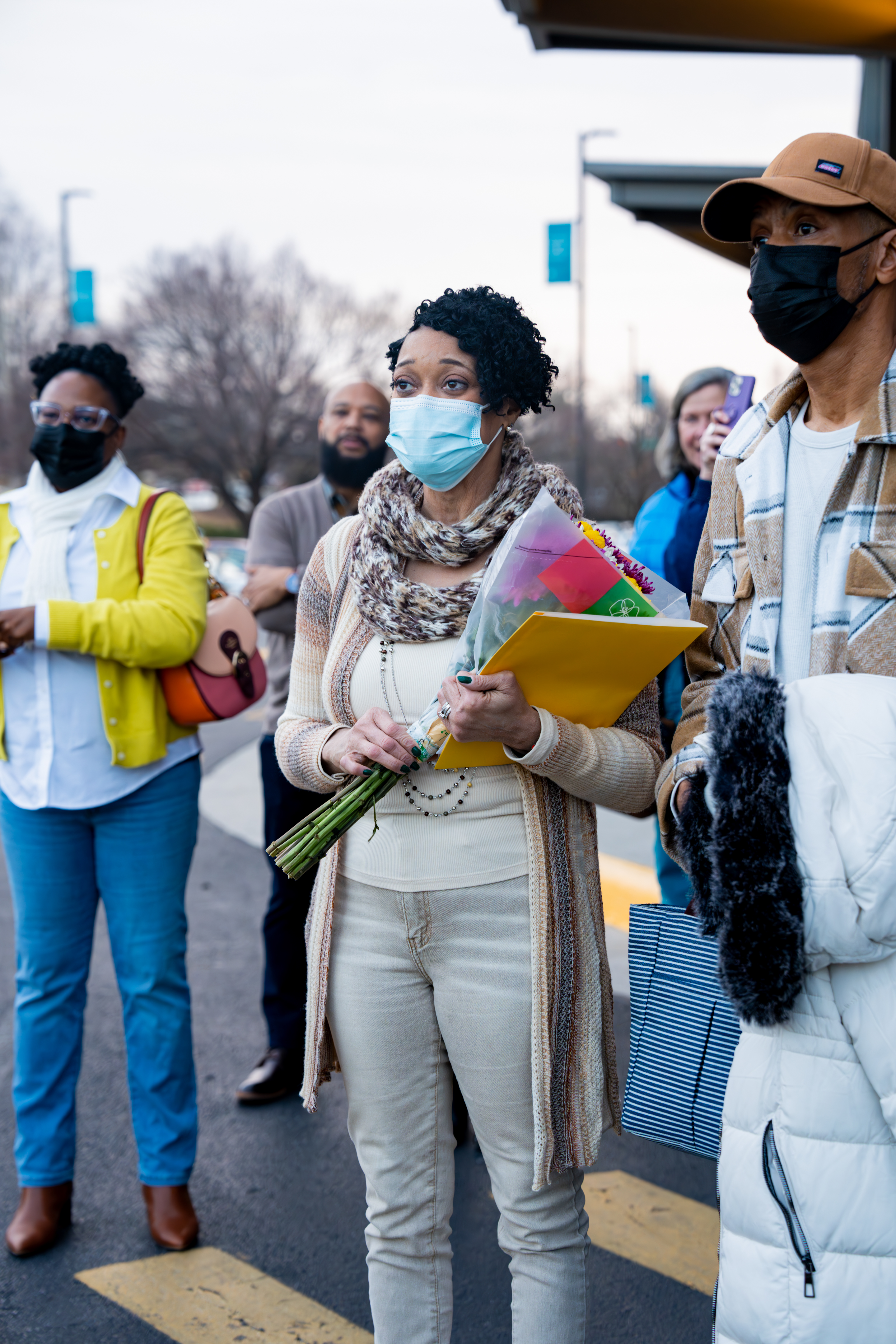 Brenda Cobbs stands outside of LGH